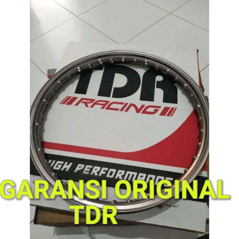 TERMURAH VELG TDR ER SHAPE BROWN 140 17
