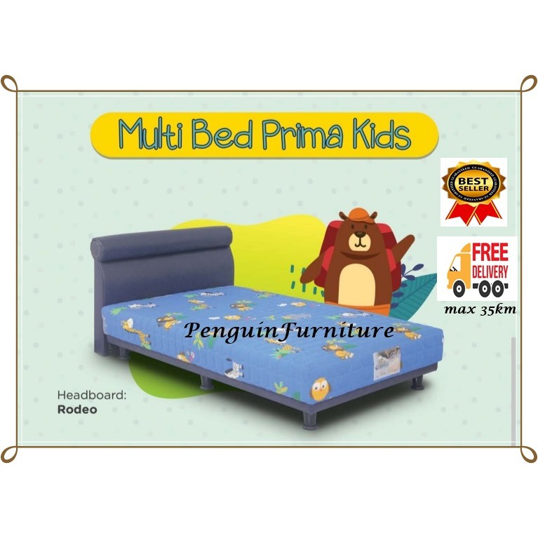Springbed Gudho/ Guhdo Multi Bed Prima Kids Fullset Rodeo uk.180 x200