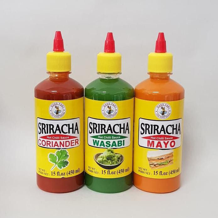

NANG FAH SRIRACHA HOT CHILLI SAUCE CORIANDER 450 ML