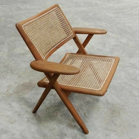 Kursi santai rotan kursi cafe rotan anyaman