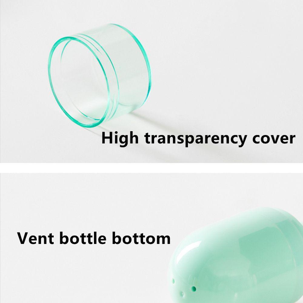 Rebuy Lotion Vacuum Bottle Portable 15ml 30ml 50ml Wadah Penyimpanan Shampoo Gel Sample Shower Gel Wadah Kosmetik