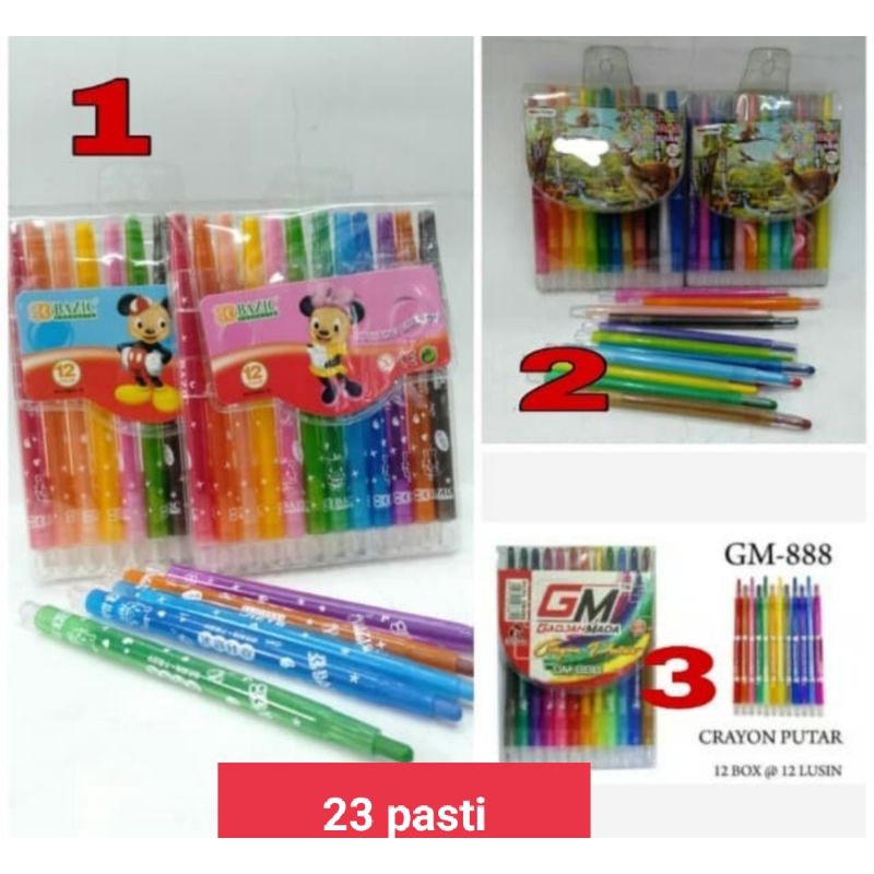 

crayon putar 12 warna