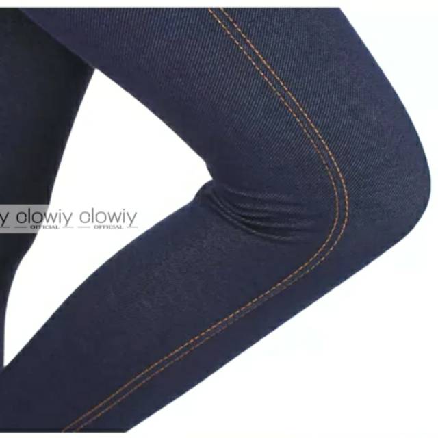 Clowiy Jeans Legging / Leging Denim Premium