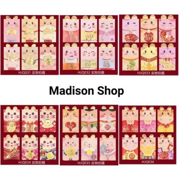 

Cuci Gudang Angpao Premium HJQ035 Tahun Baru Tikus Kuping 3D Ampao Murah IMLEK shopee