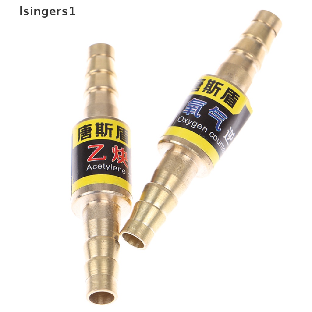 (lsingers1) 1pc Katup Pipa Flashback Arrestors Of Acetylene &amp; Oxygen Fuel Check