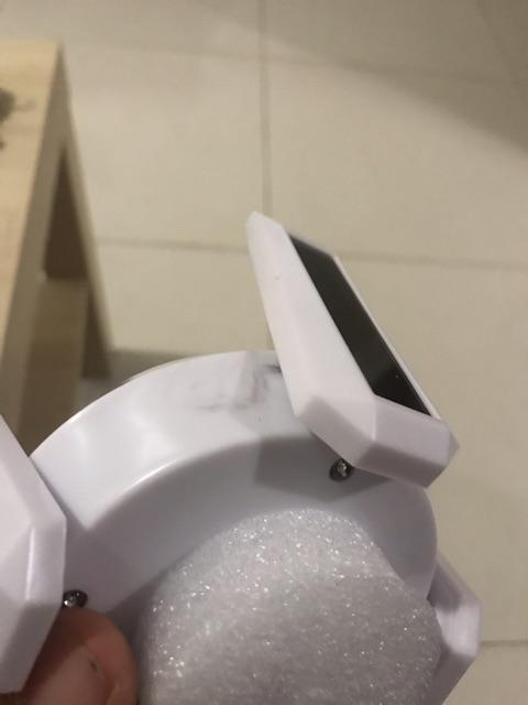 Rotating Solar Display Stand-display Cincin-perhiasan-mainan