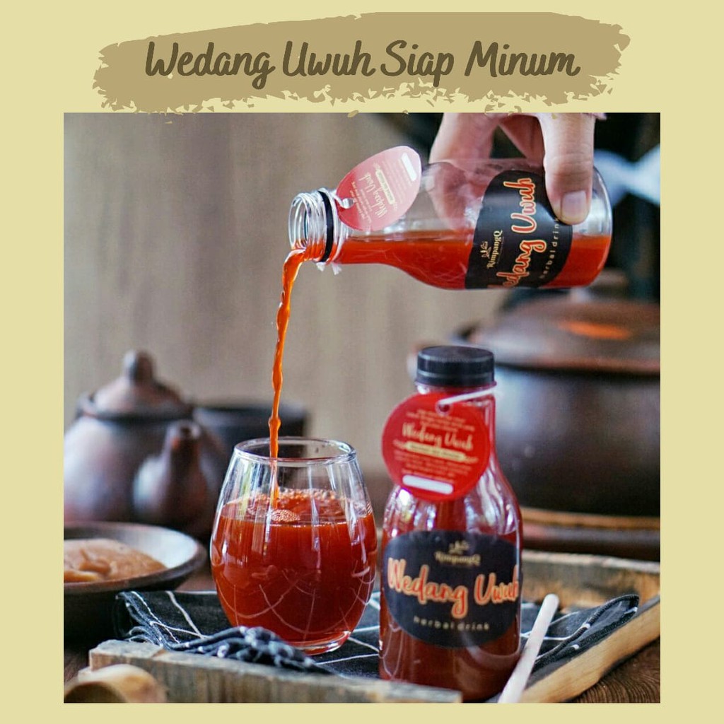 

wedang uwuh siap minum minuman herbal alami