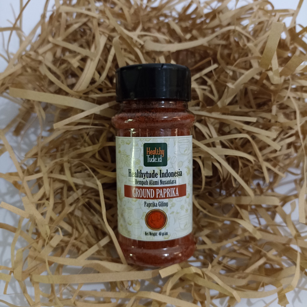 

HEALTHYTUDE.ID - Ground Paprika - Paprika Giling - Rempah Alami