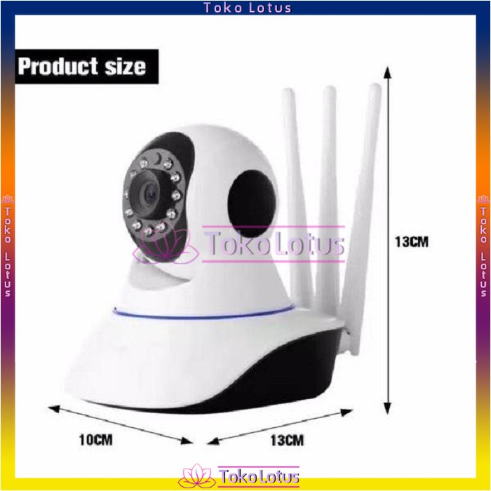 ₙₑW Bᵢₛₐ CₒD - DETECTOR CONTROL BY APP V380 PRO 3 ANTENA CCTV ORION 1080 P INFRARED MOTION