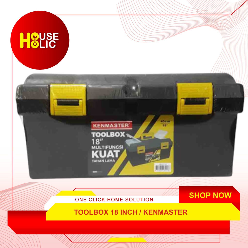 ToolBox 18&quot; / Tool box Jumbo / Kotak Perkakas Besar 18 Inch KENMASTER