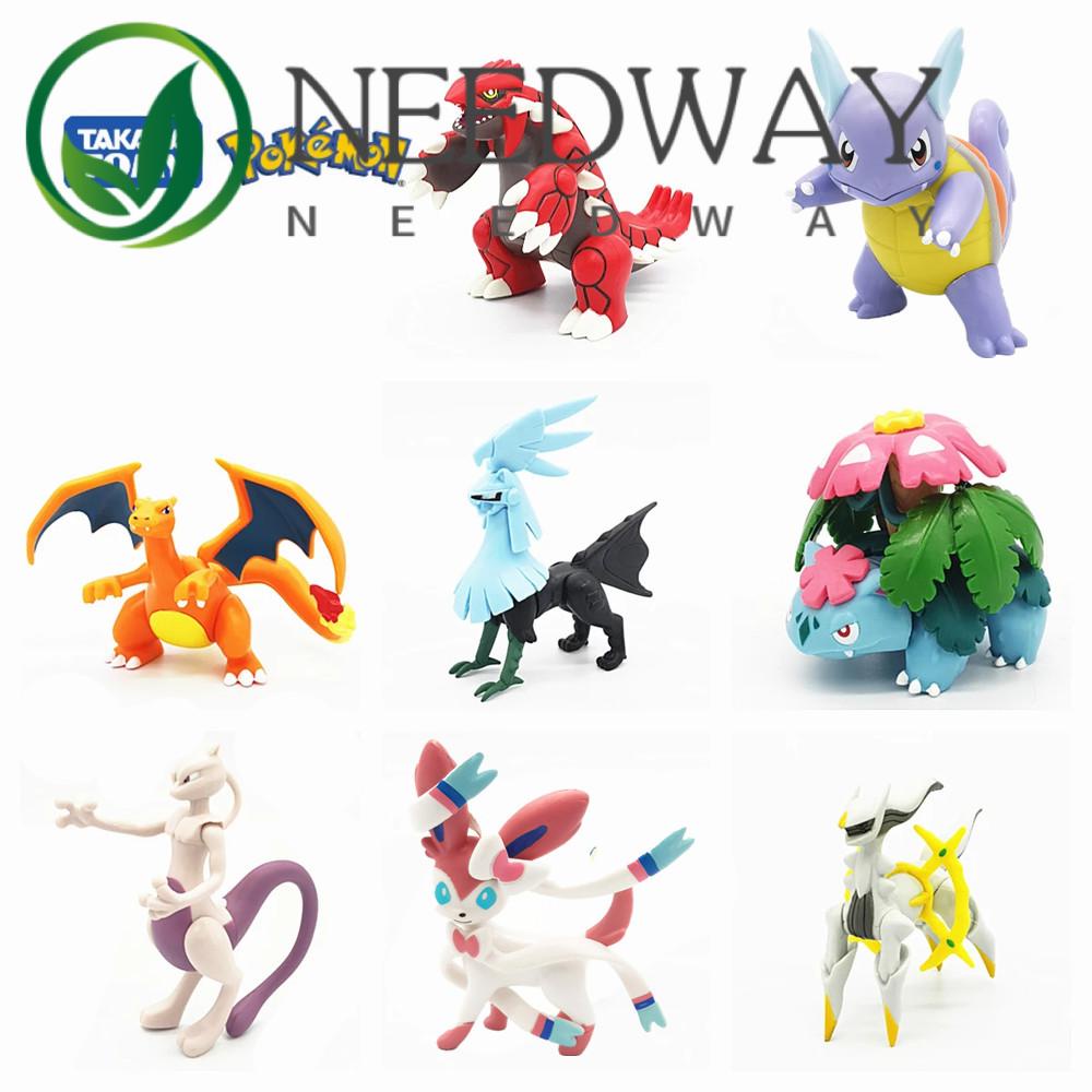 Needway  Model Toys Pokemon Figure Large Charizard Figure Toy Arceus Decoration Gift Greninja Anime Solgaleo Robot God Beast