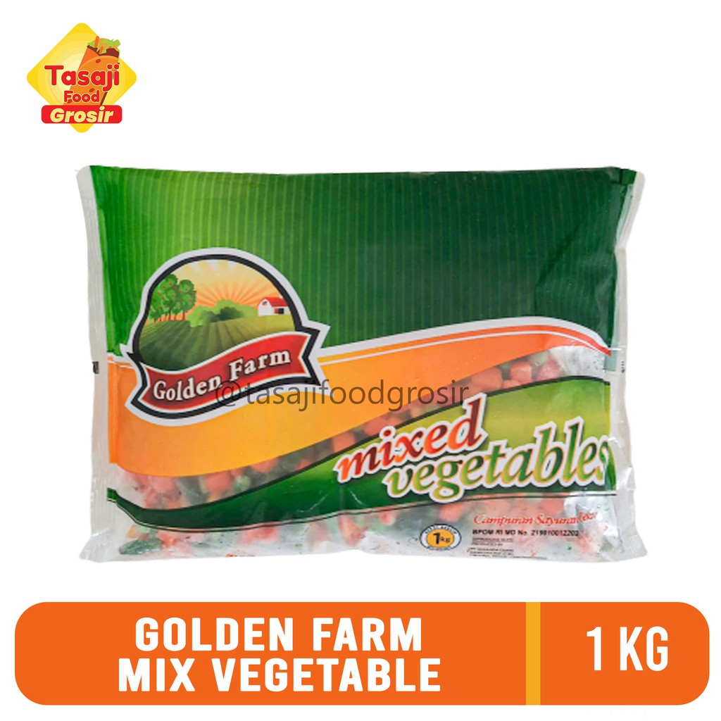 

GOLDEN FARM - Mix Vegetable 1 Kg