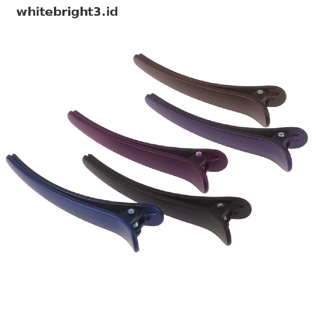 (whitebright3.id) 1pc Jepit Rambut Buaya Anti Slip Bahan Plastik Untuk Wanita