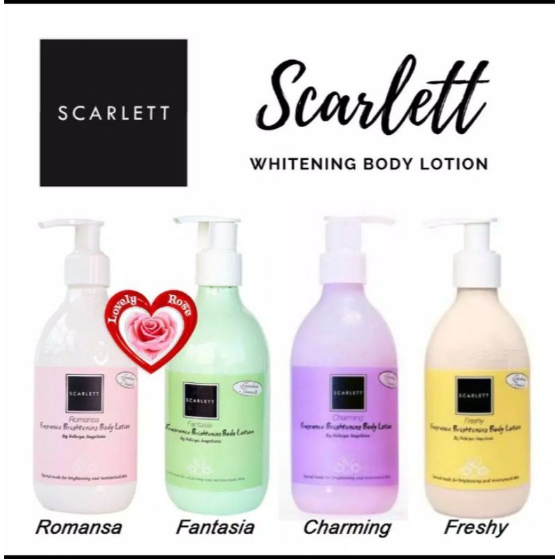 SCARLETT WHITENING HAND BODY