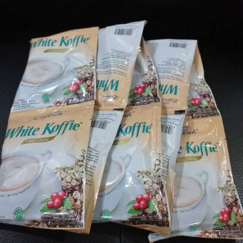 

luwak white coffe 1renceng isi 10