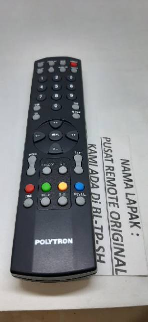 REMOTE REMOT TV POLYTRON LED LCD ORIGINAL ASLI TIPE LAMA