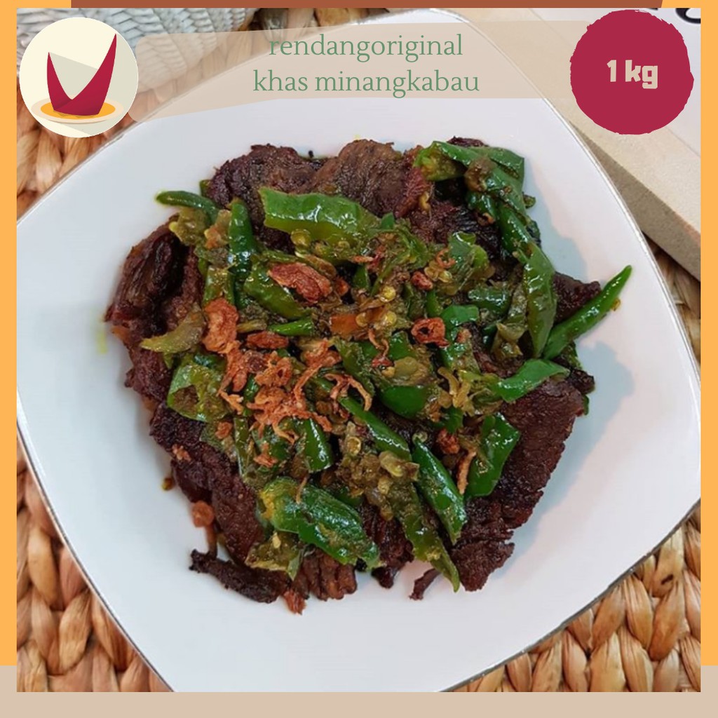 

DENDENG DAGING SAPI 1 KG LADO HIJAU ORI KHAS MINANGKABAU