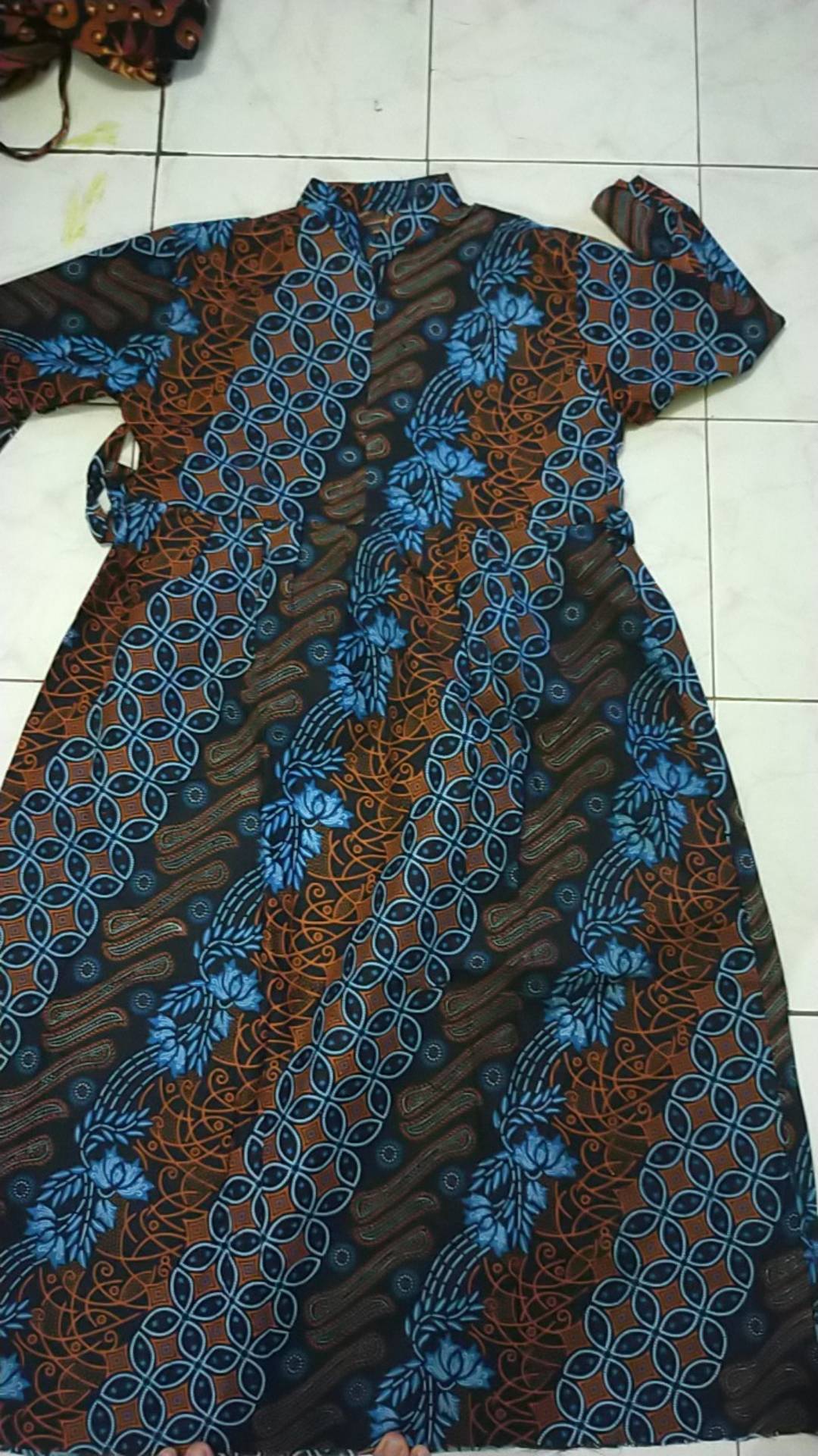 Gamis Batik Manggar,sekar,cantik, Kubis,kupu,padi,daun/cod
