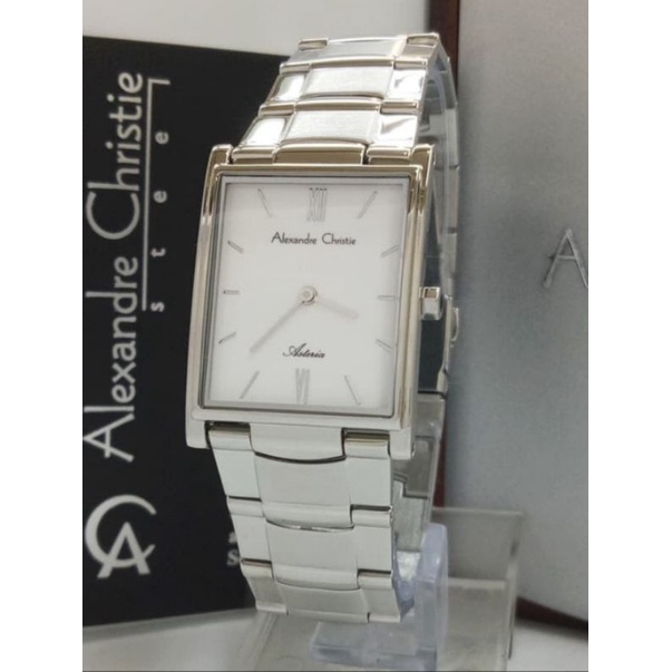 Jam Tangan Pria Alexandre Christie Ac8520/AC 8520 Silver Original