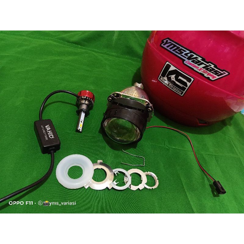 projector LED bowl gmax lampu LED h1 vahid there color