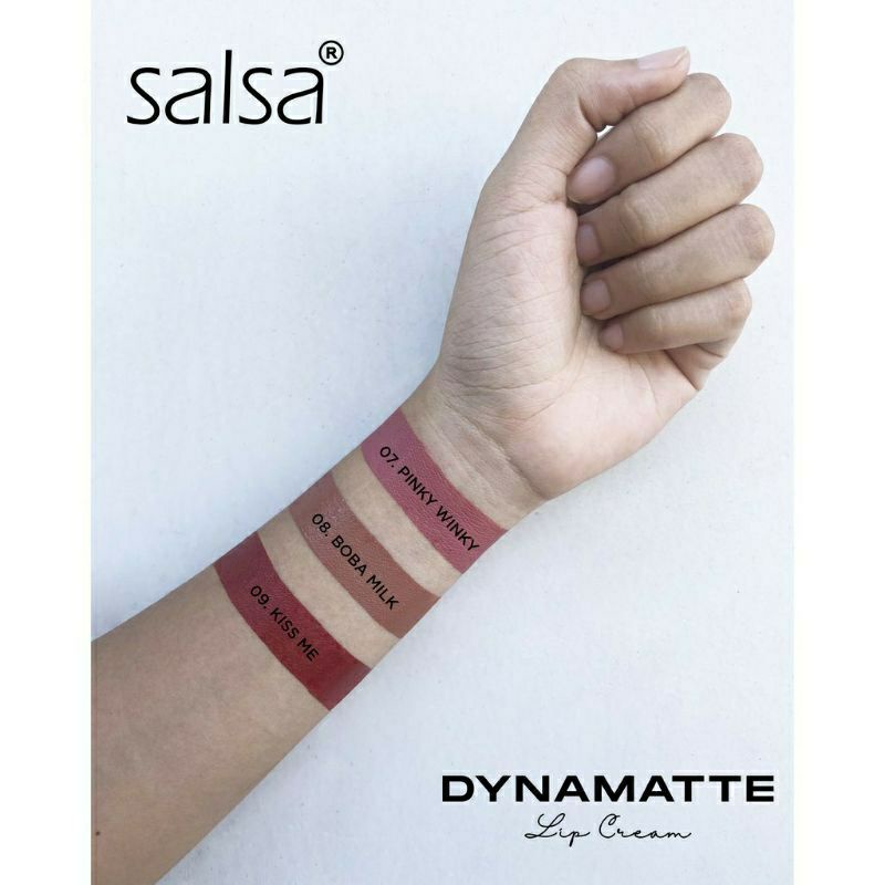 Salsa Dynamatte Lip Cream | Long Lasting Matte Lipcream BPOM
