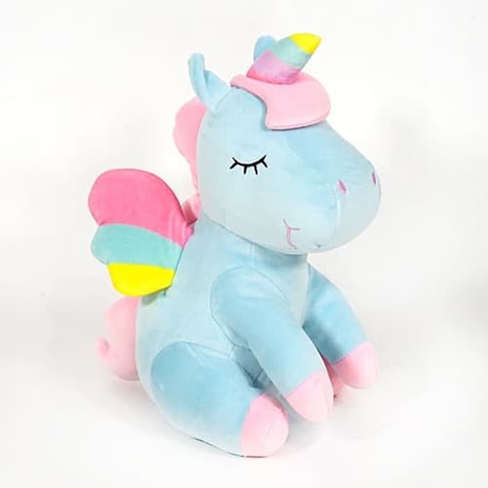 Boneka Unicorn Jumbo Istana Boneka Sit Unicorn Rainbow S Lucu | Shopee