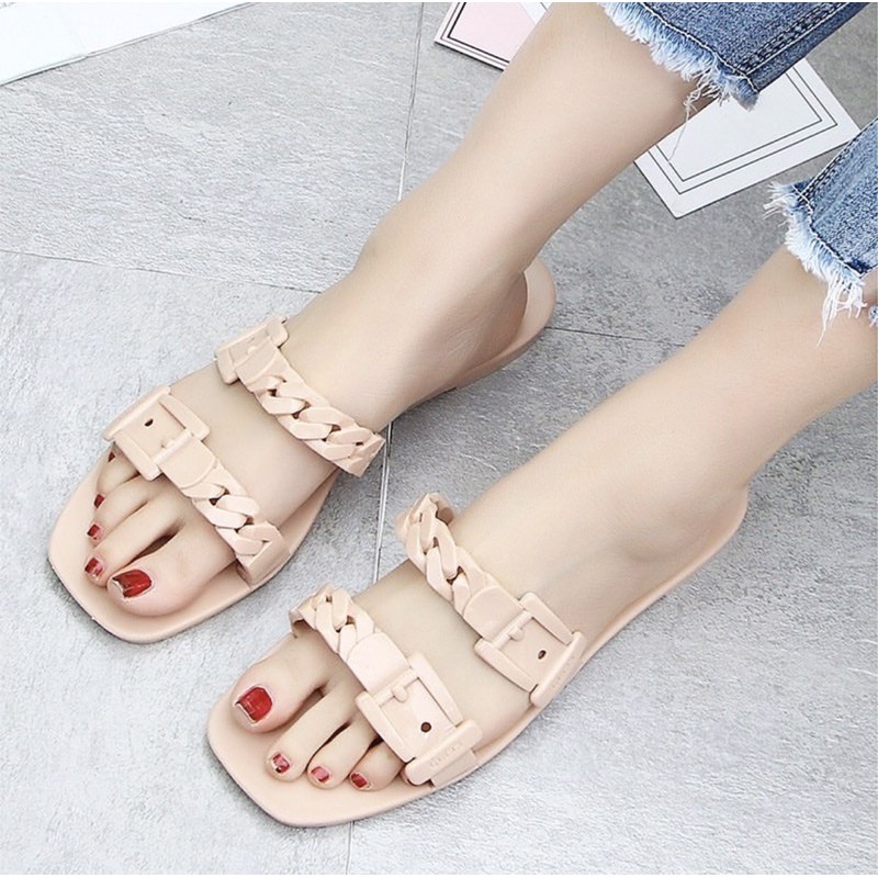 sendaljelly 2015 sepatu wanita import realpict