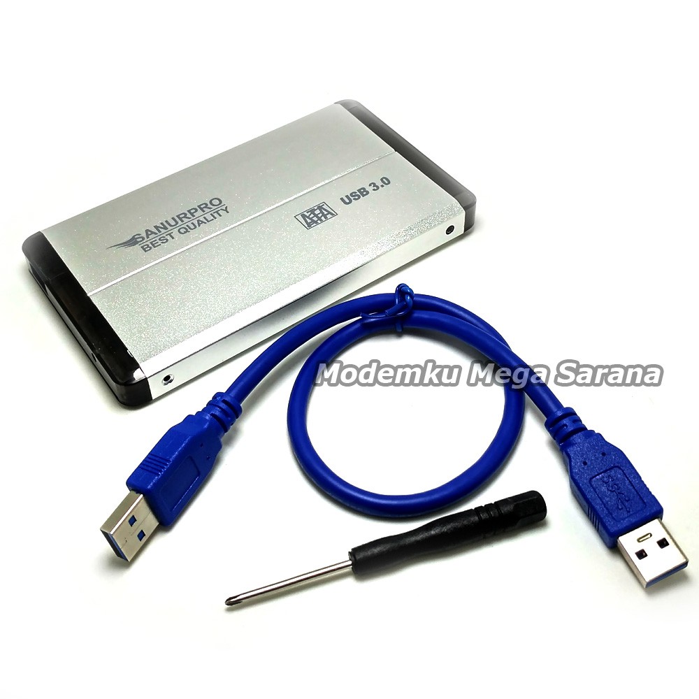 SanurPro Sata SSD HDD Hardisk Enclosure External Case 2.5 USB 3.0