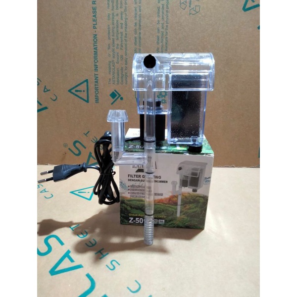 Filter gantung//Pomba air terjun cocok akuarium mini