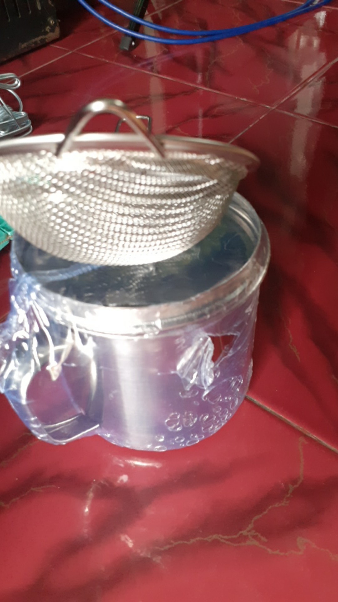 Saringan Kopi / Teh / Jus / Minyak / Serbaguna Bahan Stainless Steel 10 Cm / Penyaring Tea Infuser