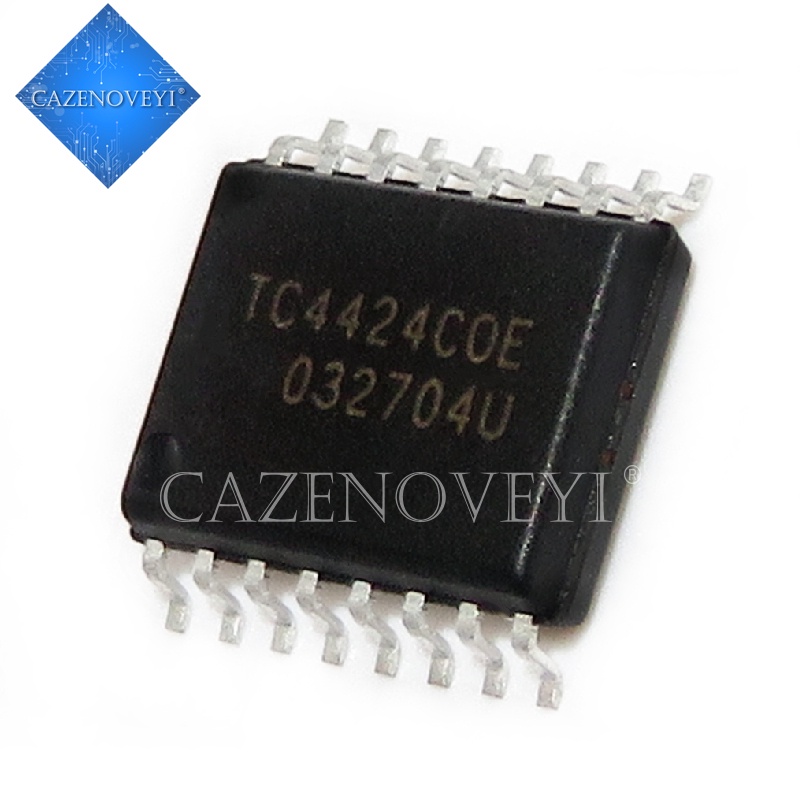 5pcs / lot Sparepart Komponen Elektronik Chip TC4424EOE TC4424COE TC4424 TC500ACOE TC500 SOP-16