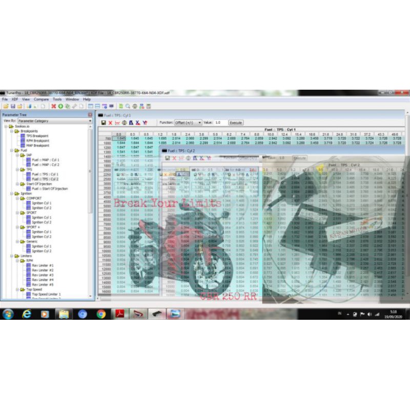 Alat Remap ECU Motor Honda