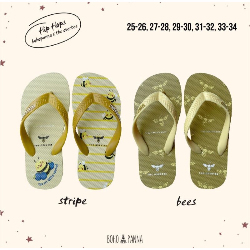 Flipflop Bohopanna B65 / Sandal Bayi Unisex / Sandal Anak Unisex / Sandal Bayi Santai