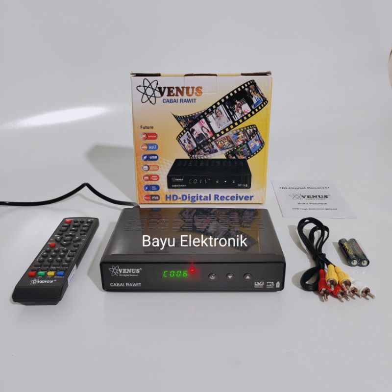 Set Top Box TV Digital Venus Cabai Rawit DVB