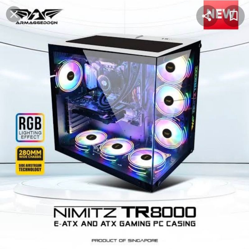 Armaggeddon Nimitz TR8000 - PC Case ATX