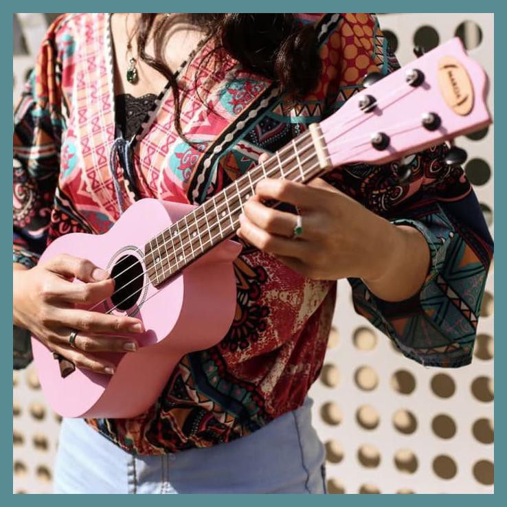 UKULELE MAKOA PREMIUM SOPRANO NATURAL ORIGINAL - HITAM