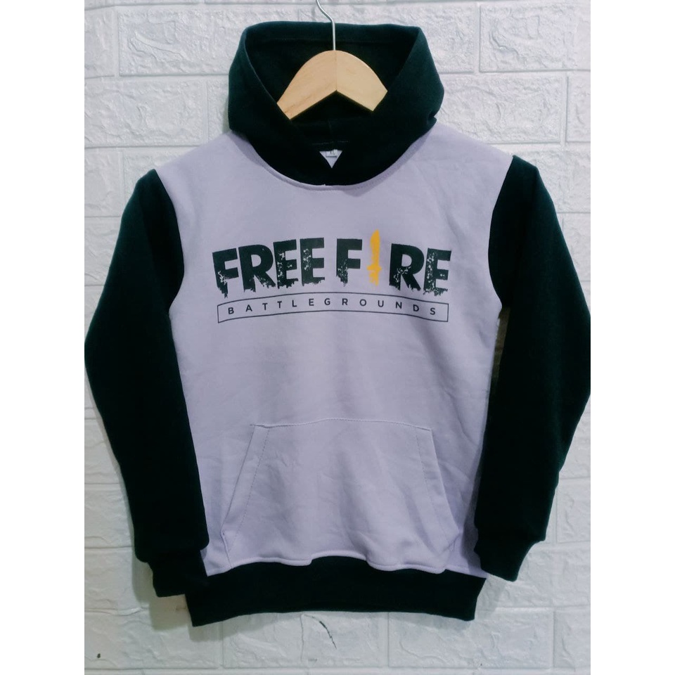 Jaket / Hoodie / Sweater Anak Free Fire Bahan Fleece Cotton Tebal Kualitas Premium 7-8 TAHUN-6