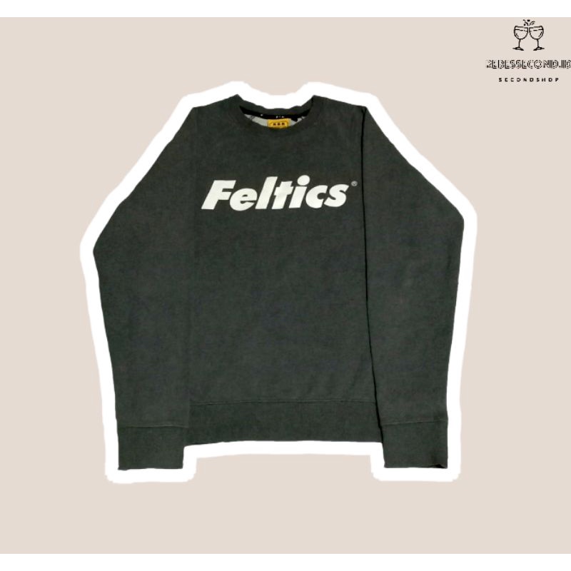 Crewneck Feltics/ CN feltics second/Crewneck murah/Crewneck Second