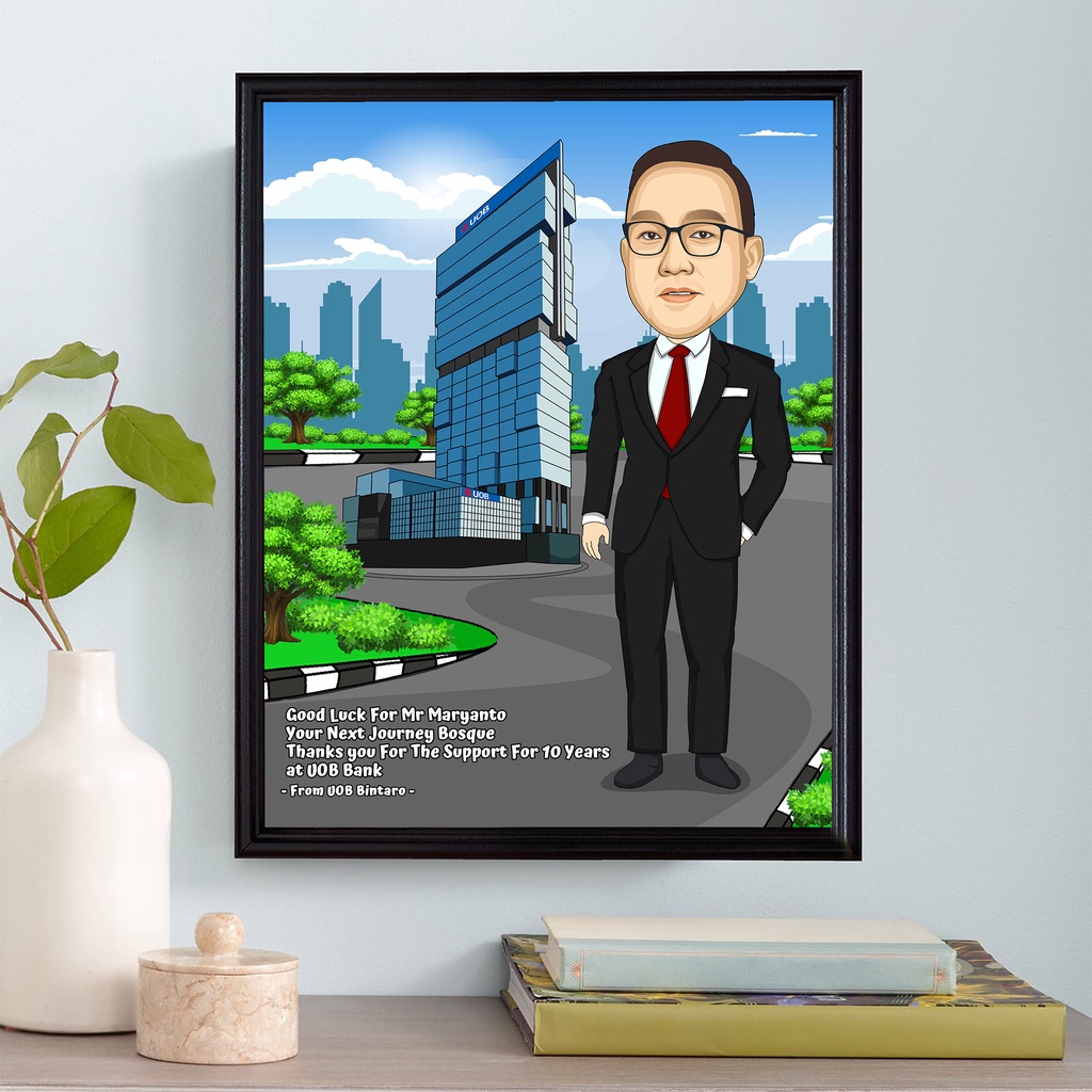

Karikatur Digital Sketsa Tambahan Wajah / Pengerjaan 2 hari