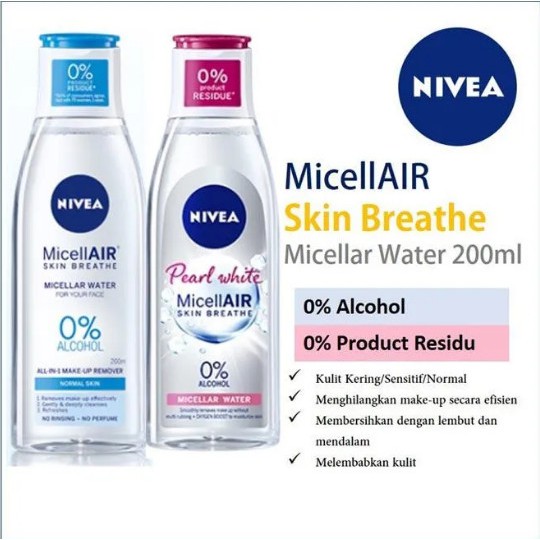 NIVEA MicellAir SKIN BREATHE Micellar Water 200ml