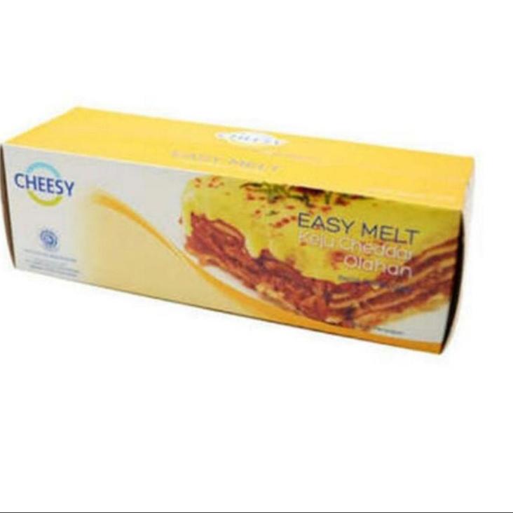 

Berkualitas Cheesy keju easy melt cheddar cheese 500 gram !