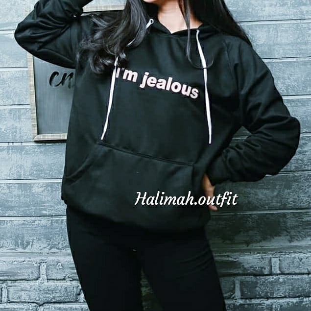 JEALOUS HOODIE UNISEX - HOODIE JUMPER TEBAL TERLARIS