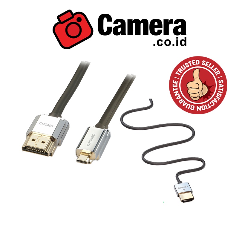 LINDY Cable 4.5m Cromo Slim HDMI High Speed A/D 41679 Kabel HDMI