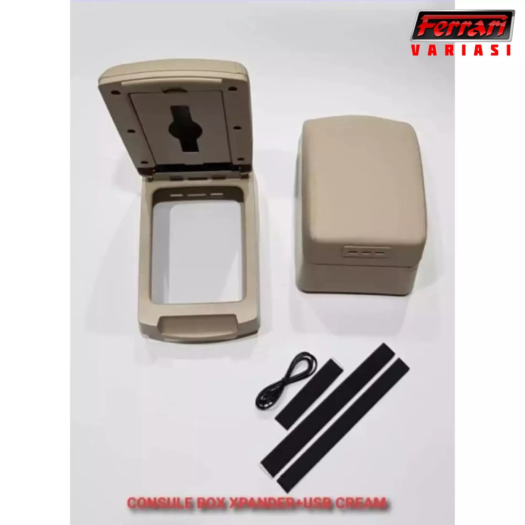 ARMREST BOX/CONSOLE BOX+USB MOBIL XPANDER CROSS FERRARI VARIASI