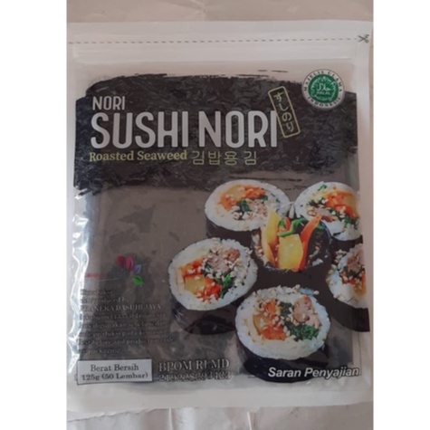

Sushi Nori HALAL Seaweed Rumput Laut Sushi Untuk Kimbab/ Gimbab
