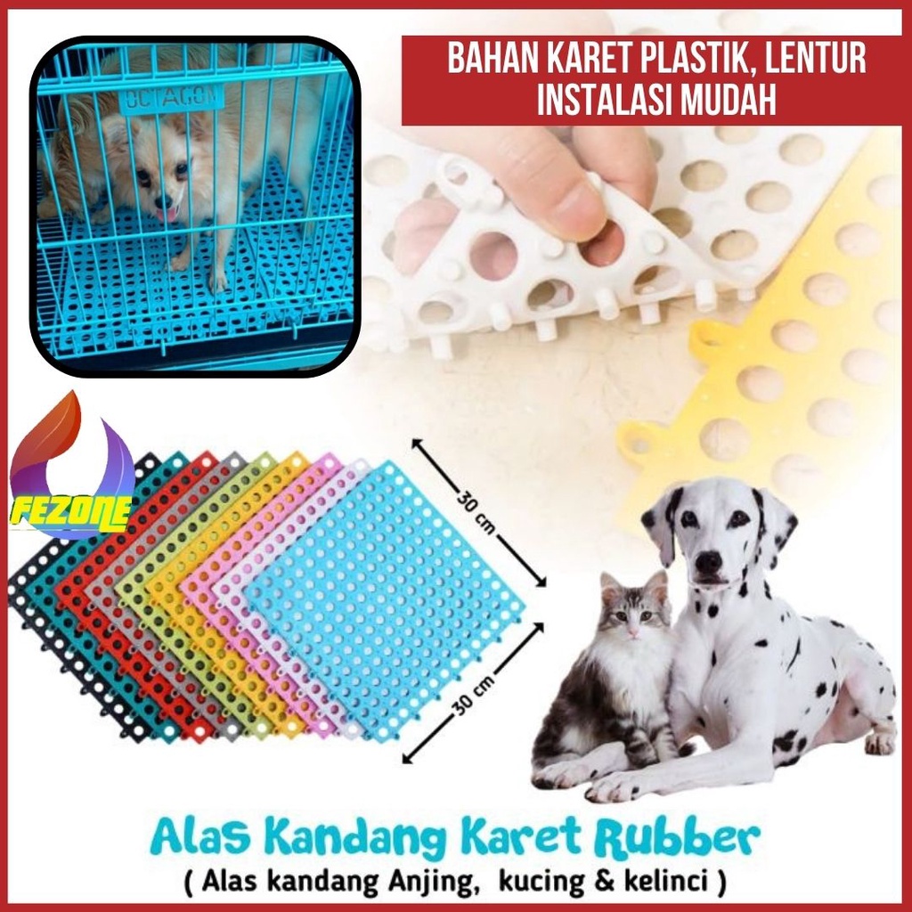 ALAS KANDANG karpet tatakan kandang hewan KUCING ANJING KELINCI sugar glider FEZONE