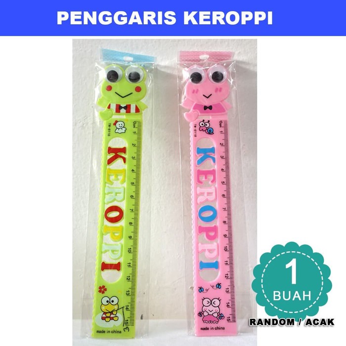 

Penggaris fancy Keroppi - penggaris murah KEROPPI 8118