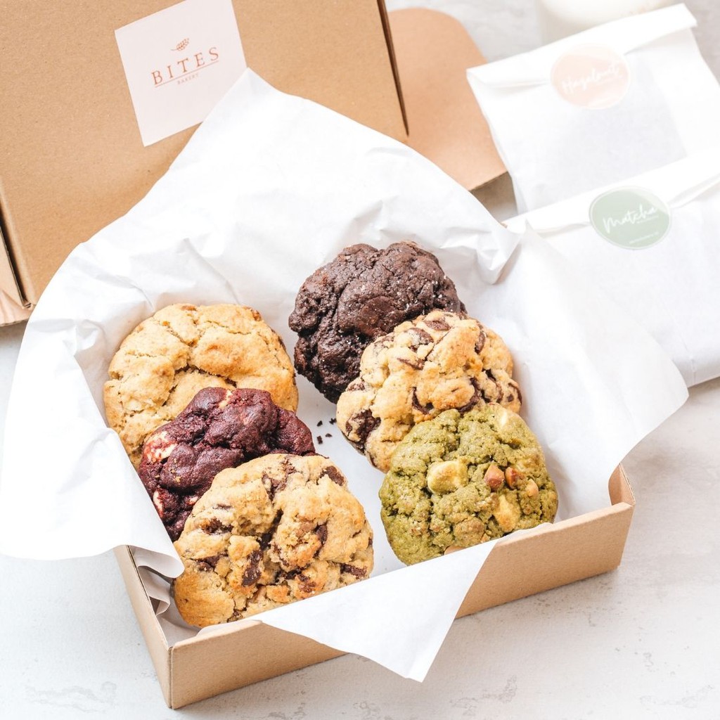 

BITES BAKERY Soft Baked Cookies - Box of 6 (BUY 5 GET 1 FREE)