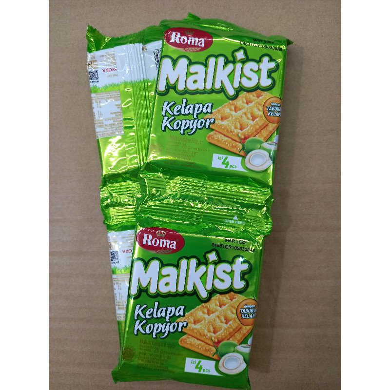 Roma Malkist Kelapa kopyor 25g