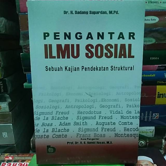 

PENGANTAR ILMU SOSIAL Sebuah Kajian Pendekatan Struktural